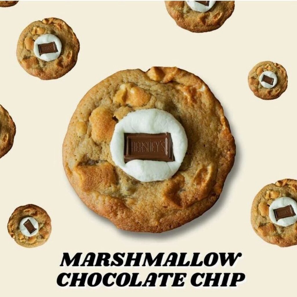 Jumbo Cookie คุกกี้ยักษ์ รส Marshmallow & Chocolate Chip 2