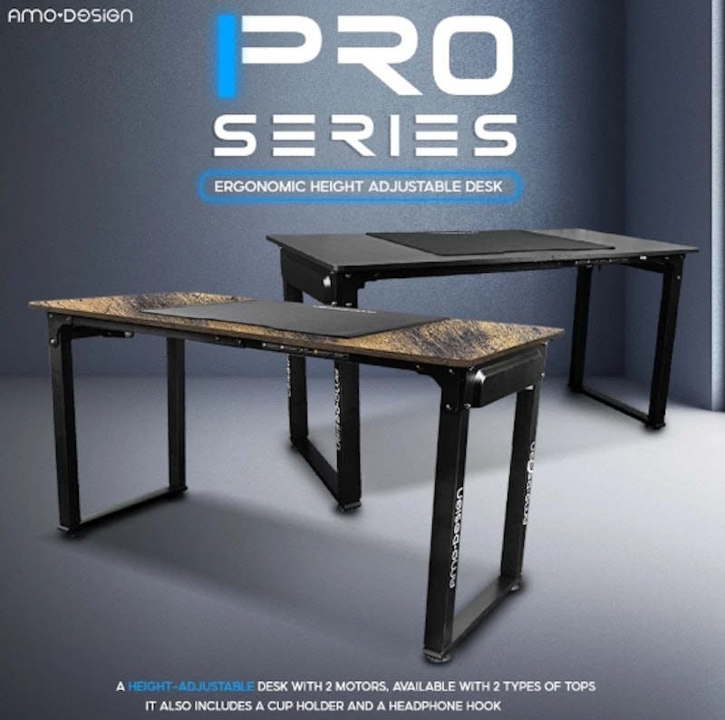 โต๊ะคอมปรับระดับไฟฟ้า รุ่น Pro Series 2