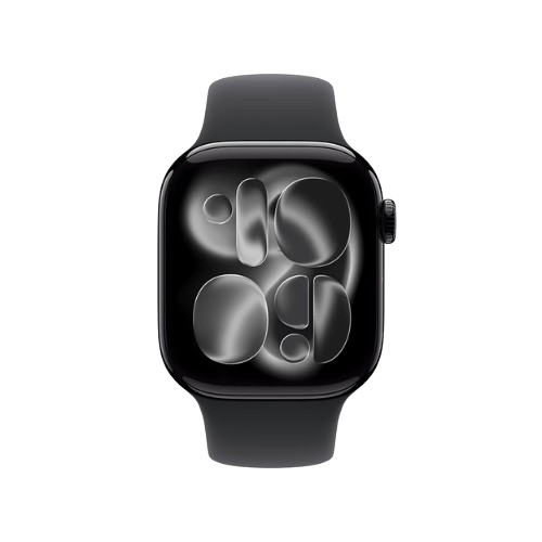 Apple Watch Series 11 GPS 46mm Jet Black Aluminium Case With Sport Band