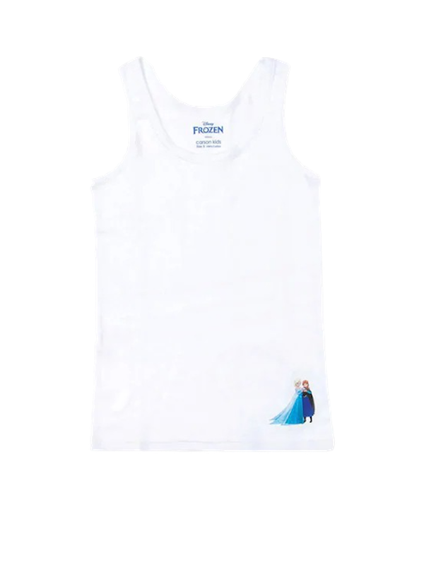 เสื้อกล้ามเด็กหญิง ลาย Fozen 1