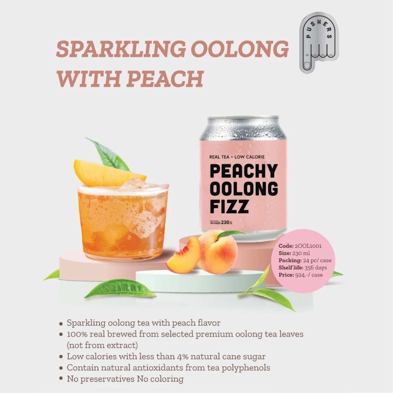 Peachy Sparkling Tea 2