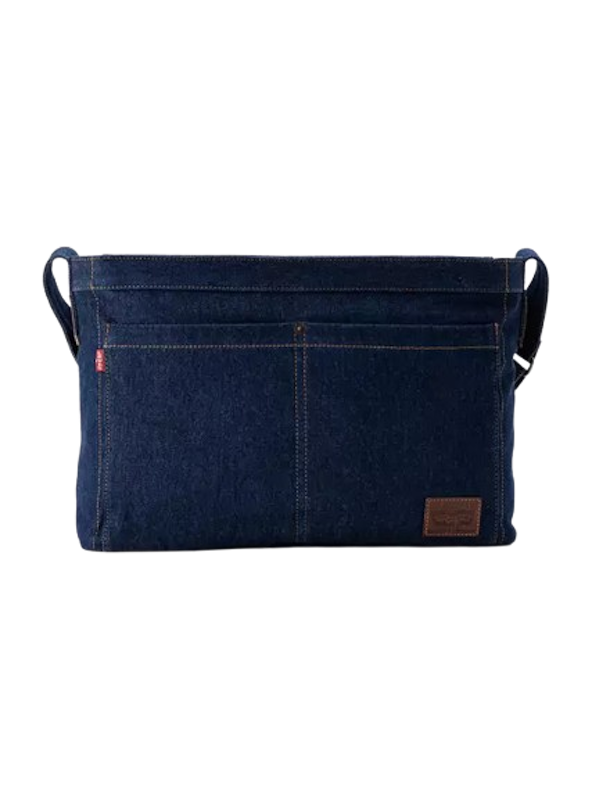 Men's Heritage Messenger Bag Blue 1