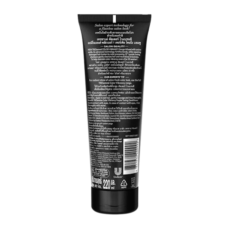 Color Vibracy Aminobond + No 1 Purple Toning Shampoo 3