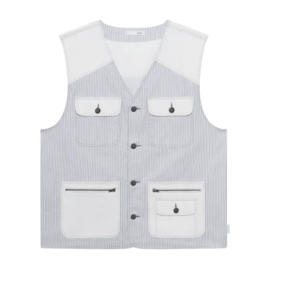 เสื้อกั๊กผ้าเดนิม Signature Camping Vest 2