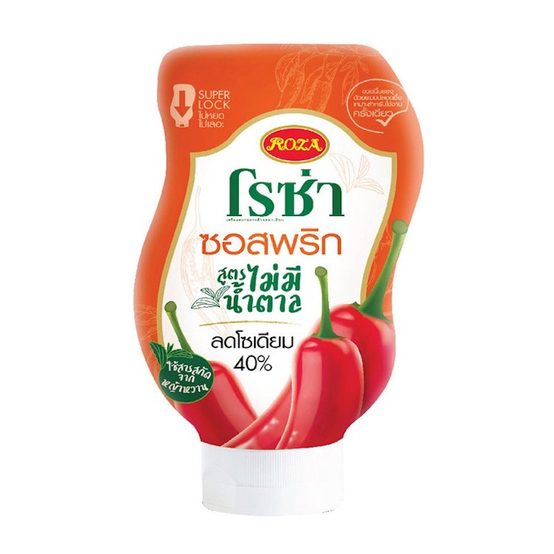 ซอสพริก สูตรลดโซเดียม 40% ไม่มีน้ำตาล 1