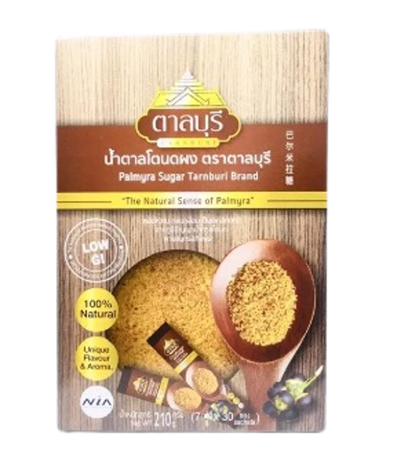 น้ำตาลทรายแบบซอง : น้ำตาลโตนดผง 1