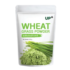 ผงต้นอ่อนข้าวสาลี ออร์แกนิค Wheatgrass Powder Up+