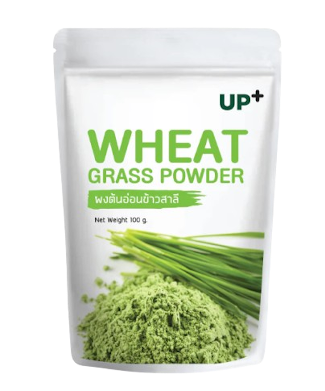 ผงต้นอ่อนข้าวสาลี ออร์แกนิค Wheatgrass Powder Up+ 1