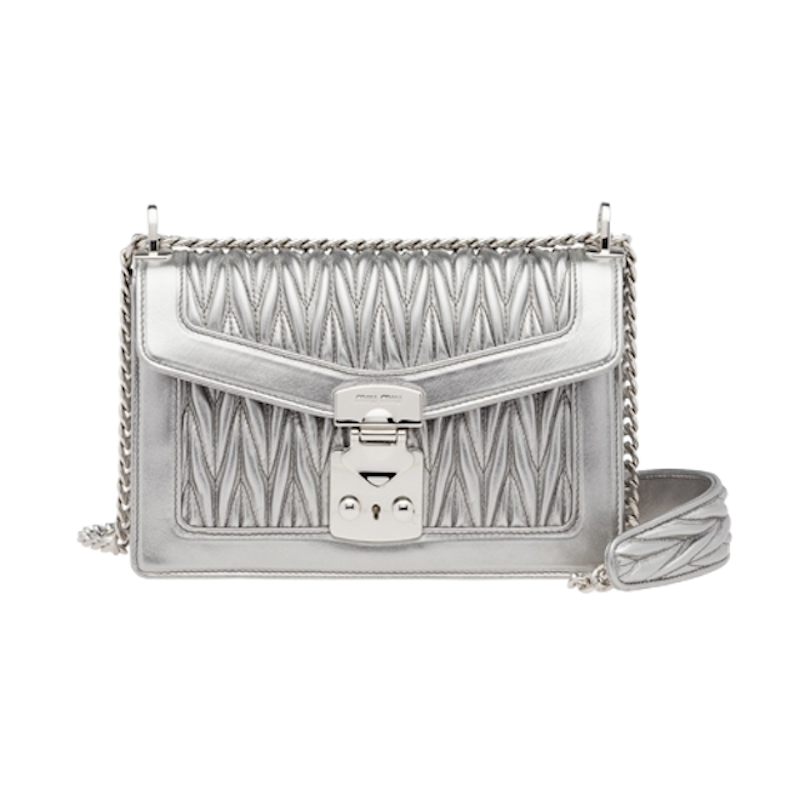 กระเป๋า Miu Miu รุ่น Miu Confidential Matelassé Nappa Leather Bag 6