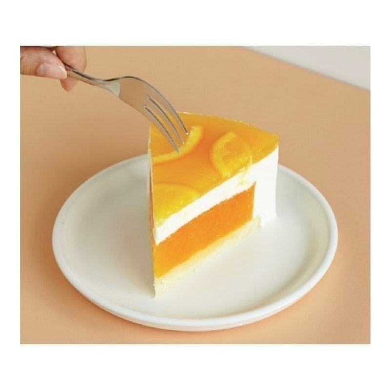 เค้กส้ม Orange Mousse Cheesecake 4