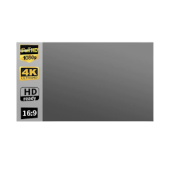 16 : 9 HD Anti-Light Curtain Projector Screen