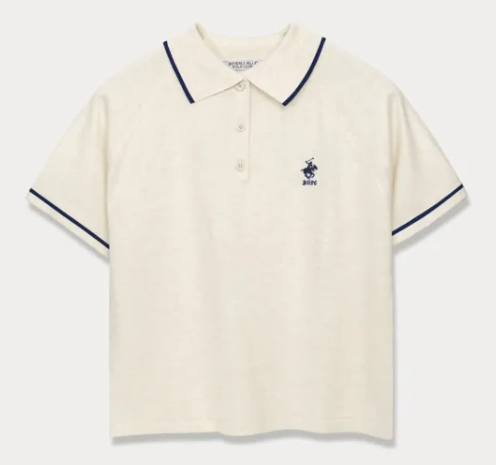 เสื้อโปโลไหมพรม แขนสั้น 3