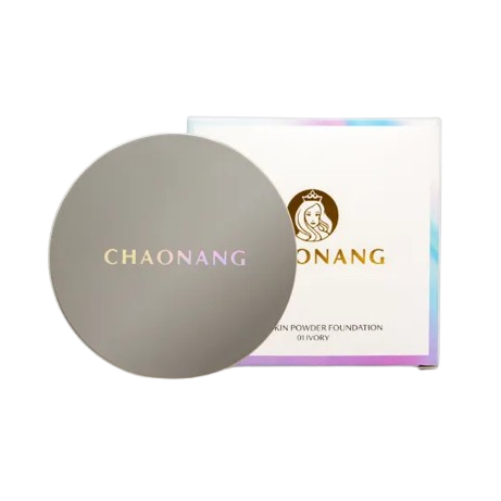 แป้งพัฟเจ้านาง Glow Skin Powder Foundation 1