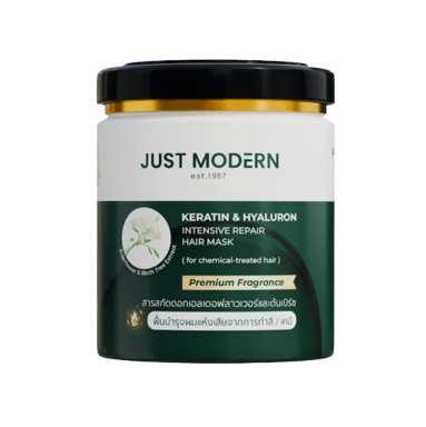 Keratin and Hyaluron Hair Mask Birch & Elderflower 1