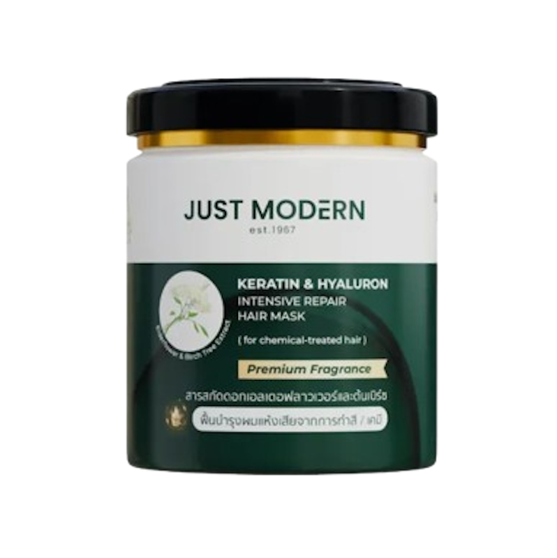 Keratin and Hyaluron Hair Mask Birch & Elderflower 1