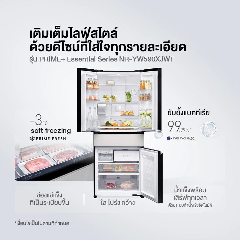 ตู้เย็นระดับพรีเมียม PRIME+Edition 2