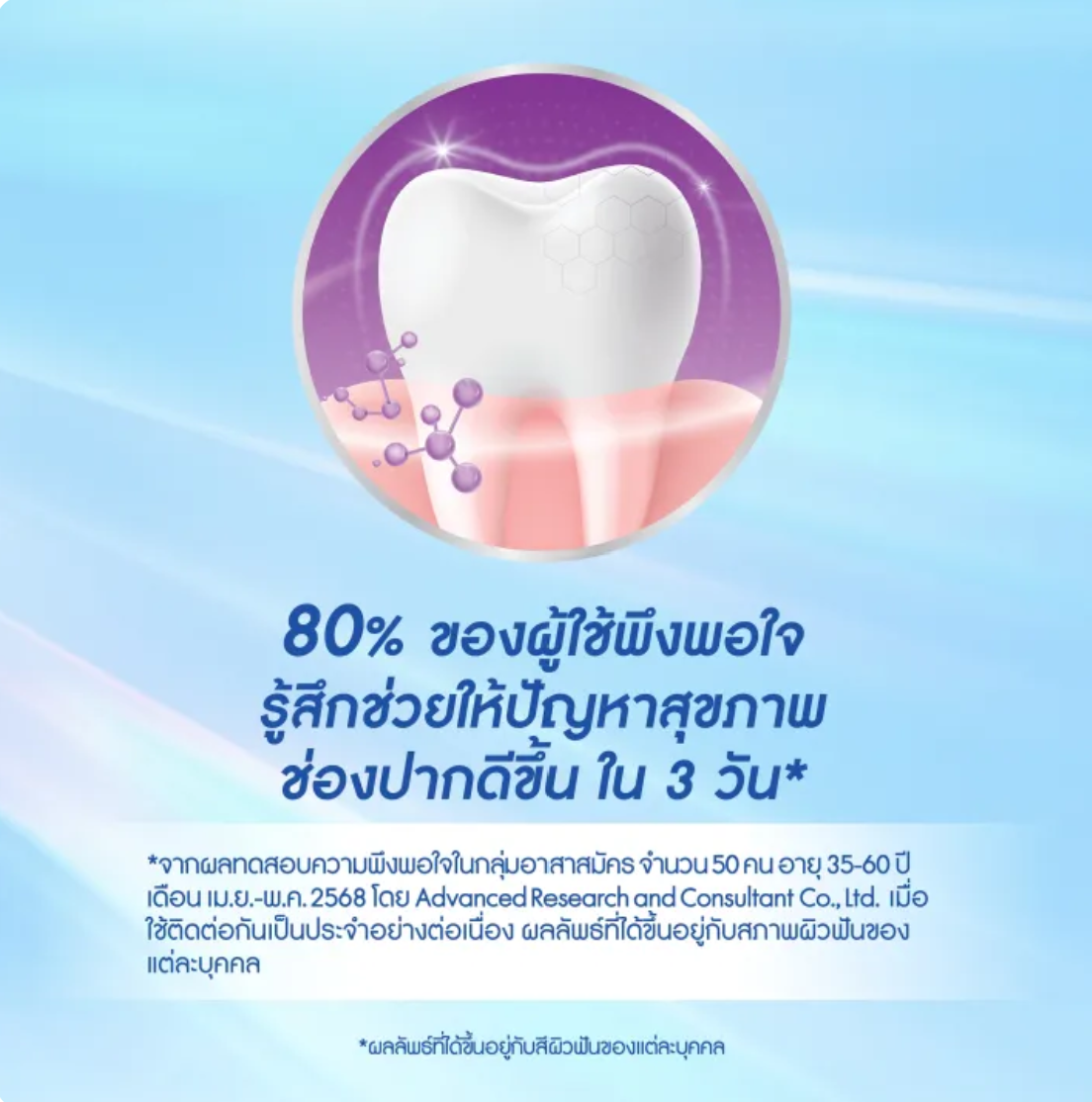 ยาสีฟันที่มีฟลูออไรด์ Ultra Sensitive & Gum Care  2