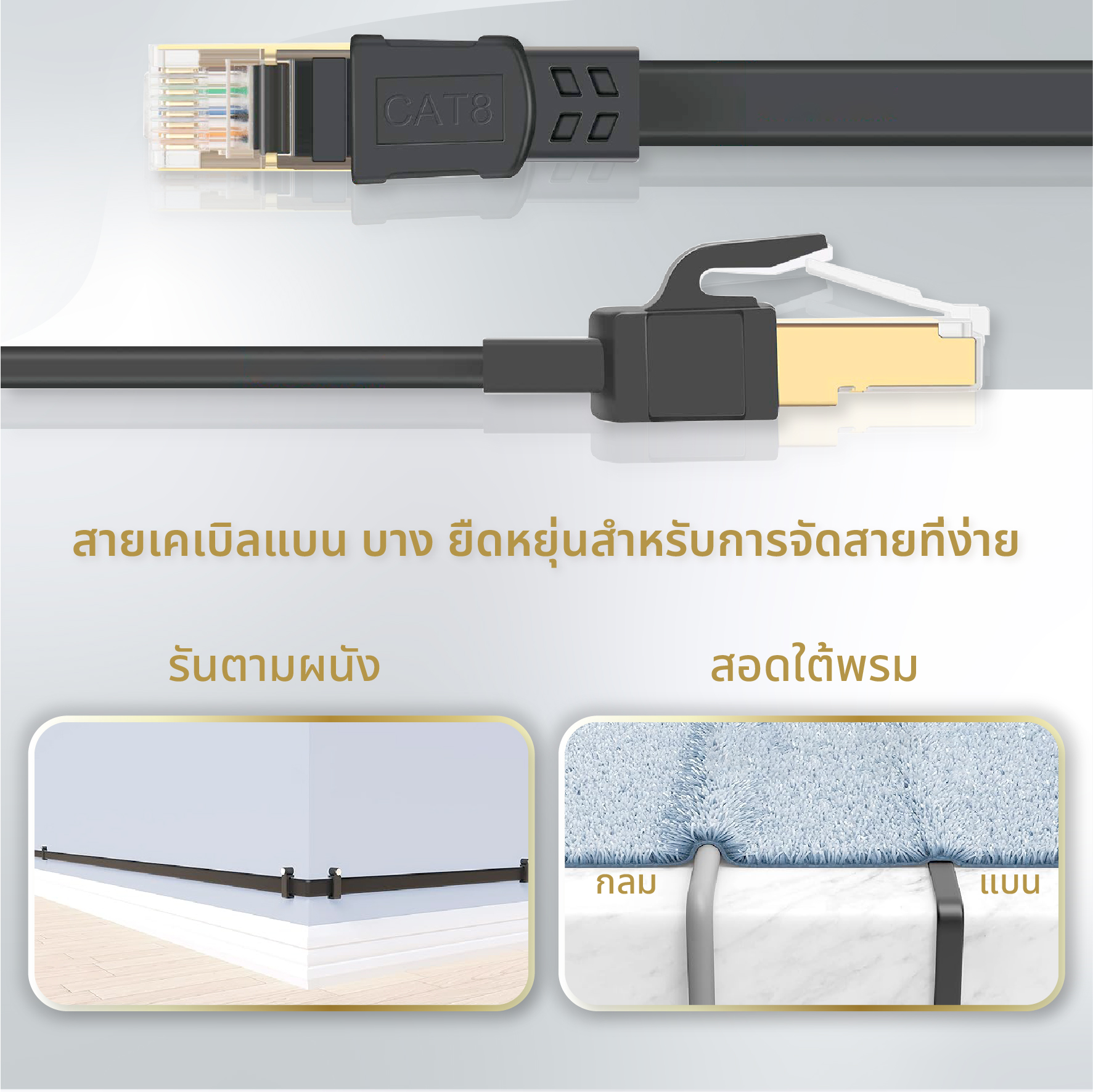 สาย LAN CAT 8 3
