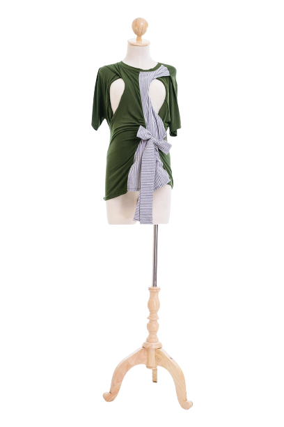 ชุดให้นม เสื้อเปิดให้นม รุ่น Scalett 2