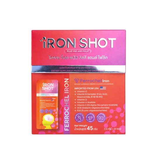Iron Shot Plus VitD and Folic 1