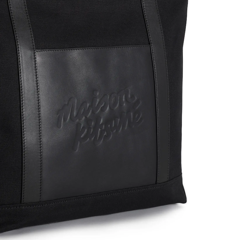 กระเป๋าโท้ทยูนิเซ็กส์ Canvas and Leather Large 3