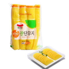 เครื่องเคียงเกาหลี ไชเท้าดองเกาหลี ทันมูจิ