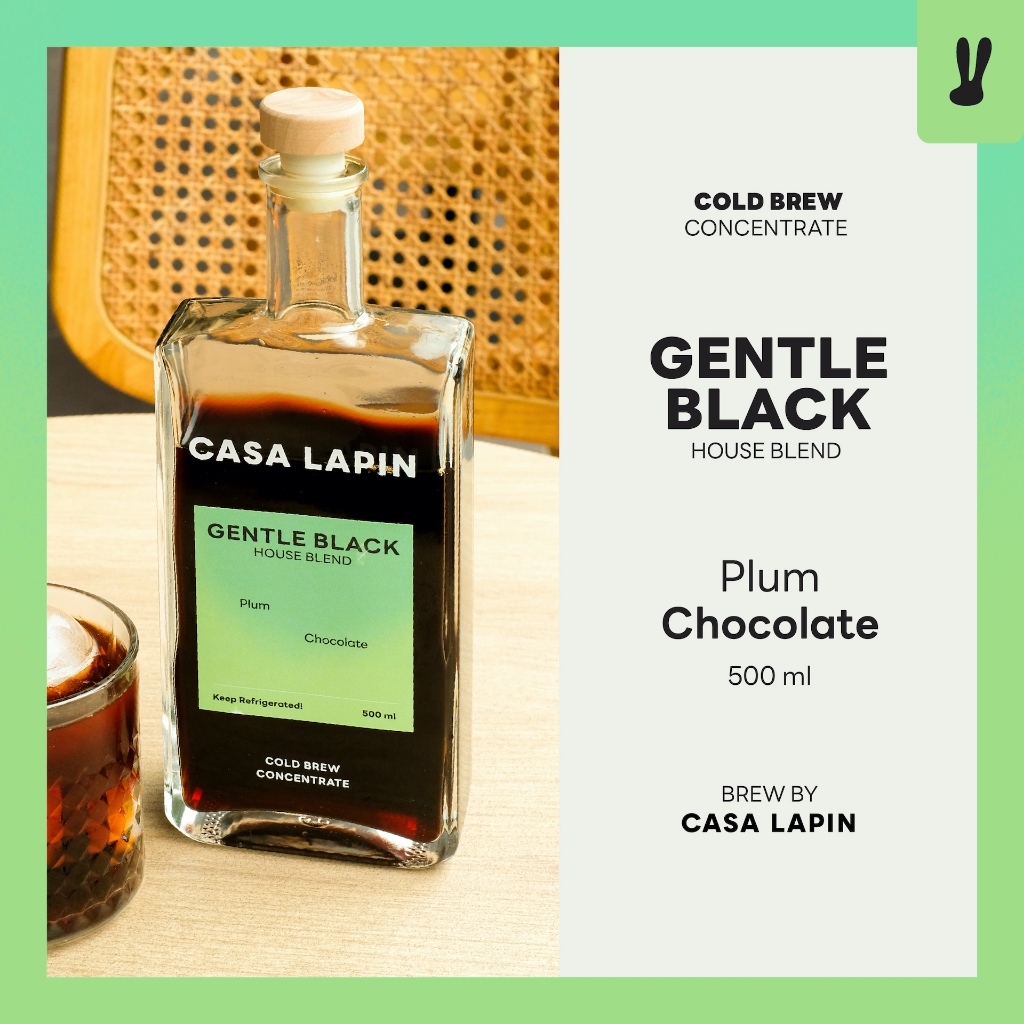 Cold Brew Coffee Concentrate Gentle Black 2