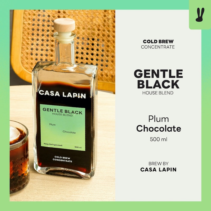 Cold Brew Coffee Concentrate Gentle Black 2