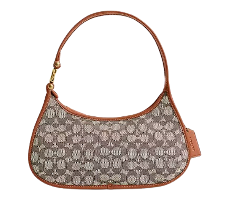 Eve Shoulder Bag In Signature Textile Jacquard 1