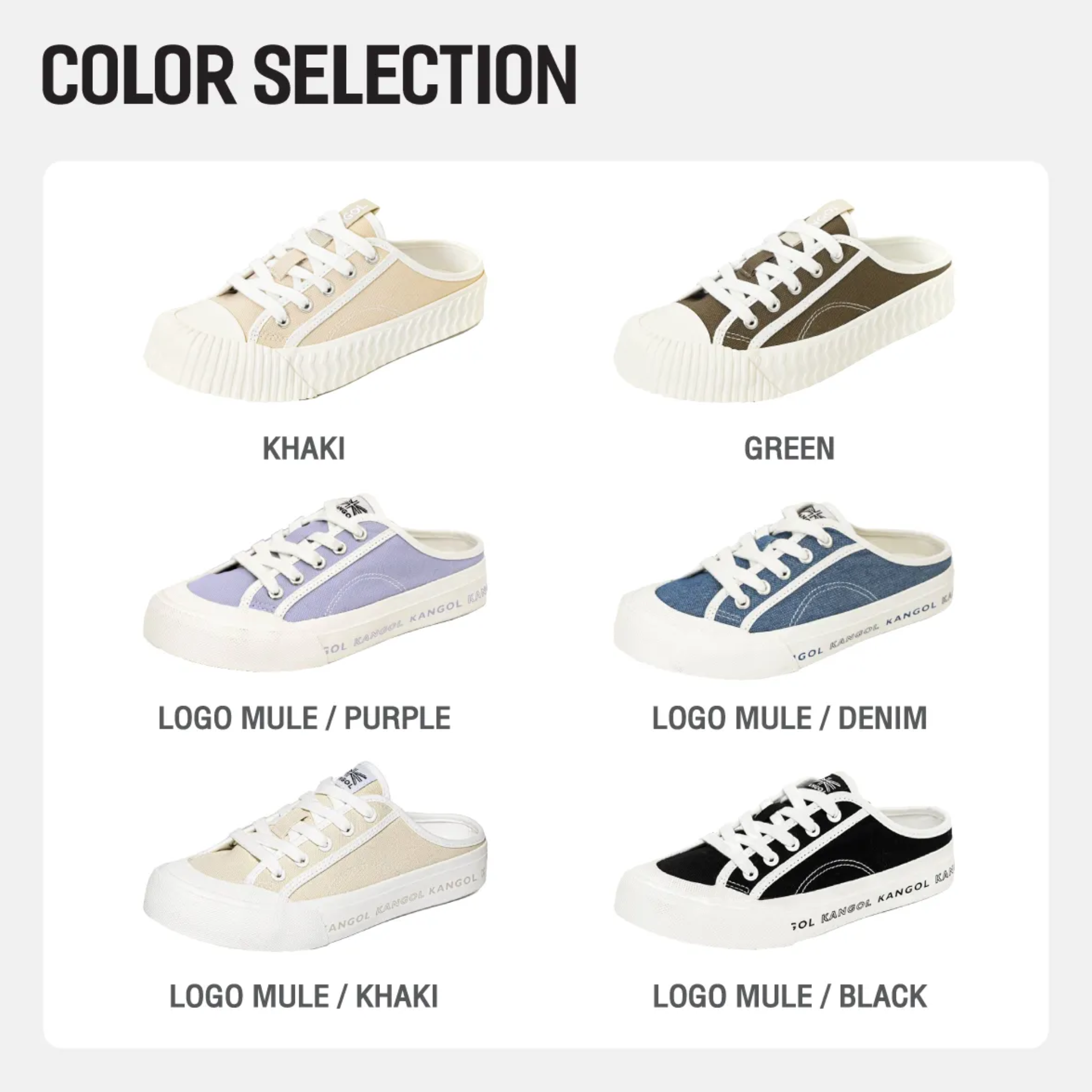 รองเท้าผ้าใบ Slip-On รุ่น New Cookie Mule 3