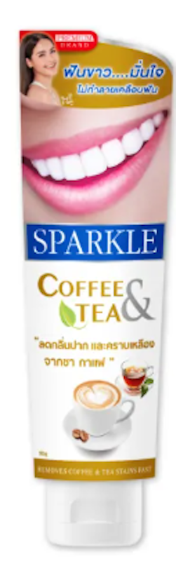 ยาสีฟันฟันขาว Coffee & Tea Toothpaste 1