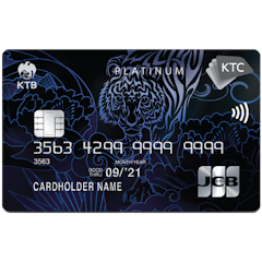 KTC บัตรเครดิตเติมน้ำมัน KTC JBC Platinum 1枚目