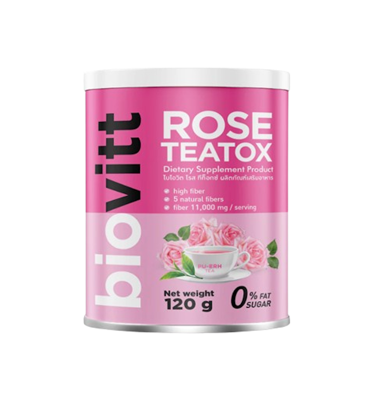 เครื่องดื่มเพื่อสุขภาพ Rose Teatox 1