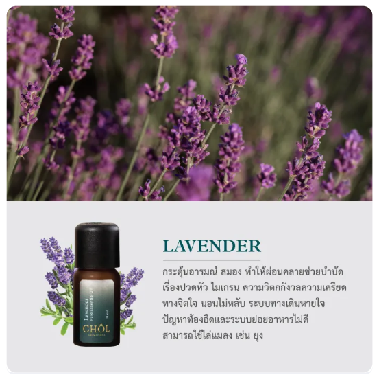 น้ำมันหอมระเหย Natural Essential Oil 2