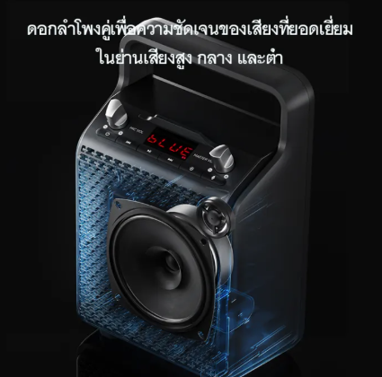 ลำโพงกลางแจ้งแบบพกพา 3