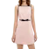Pomelo Tweed Contrast Bow Dress 1
