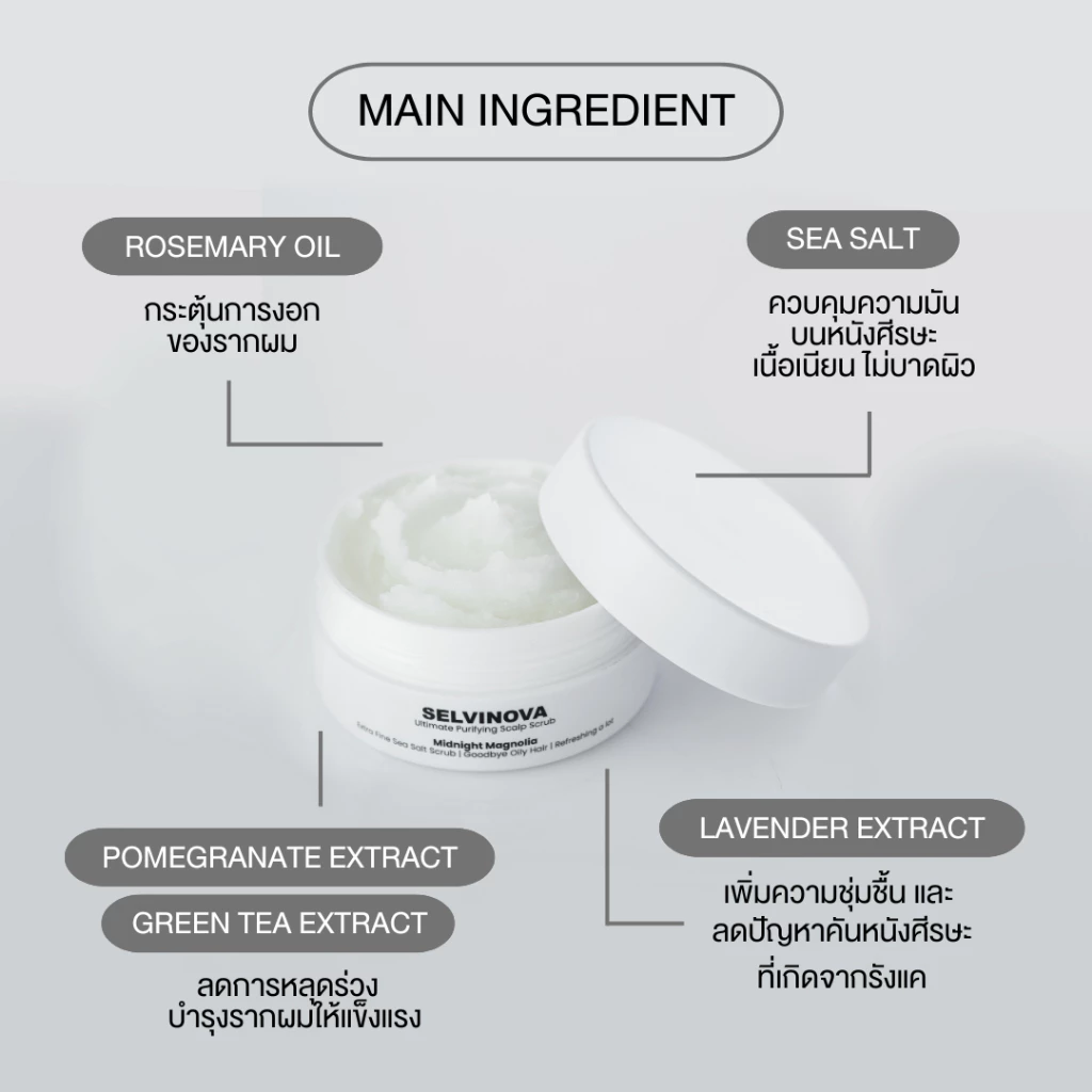สครับหนังศีรษะ Ultimate Purifying Scalp Scrub 3
