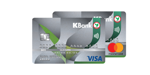 บัตรเครดิตกสิกร วีซ่า/มาสเตอร์การ์ด คลาสสิกกสิกรไทย​ 1