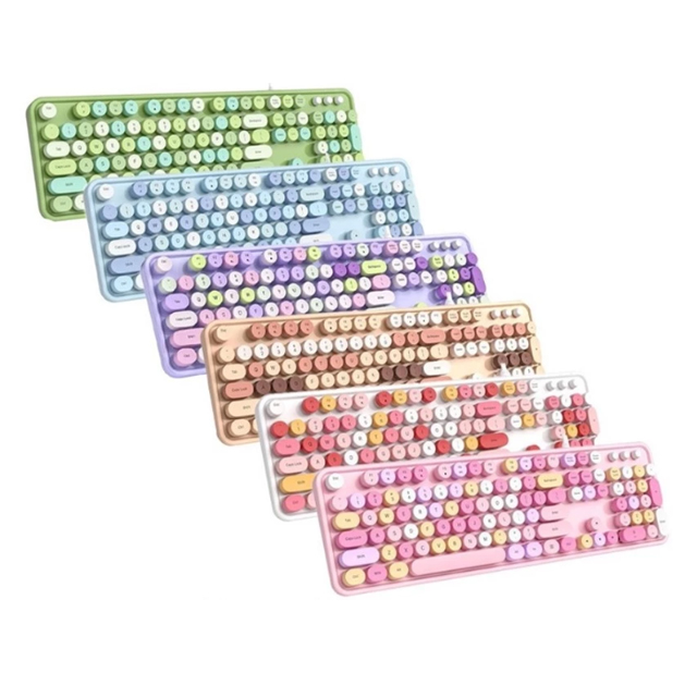 คีย์บอร์ดแบบมีสาย รุ่น Sweet LIPS Keyboard 2