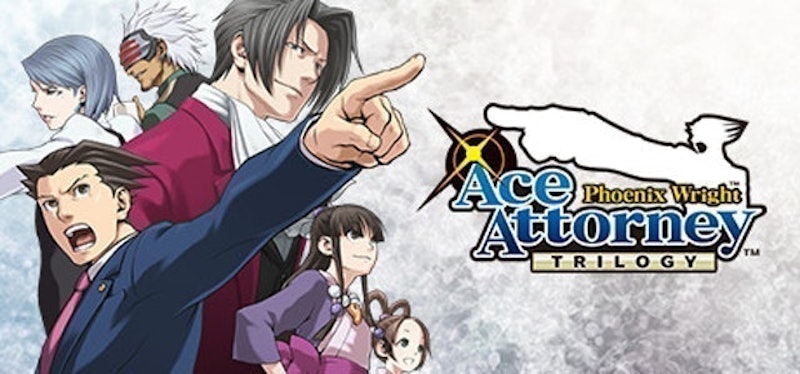 เกมแนว Visual Novel Phoenix Wright: Ace Attorney Trilogy 1
