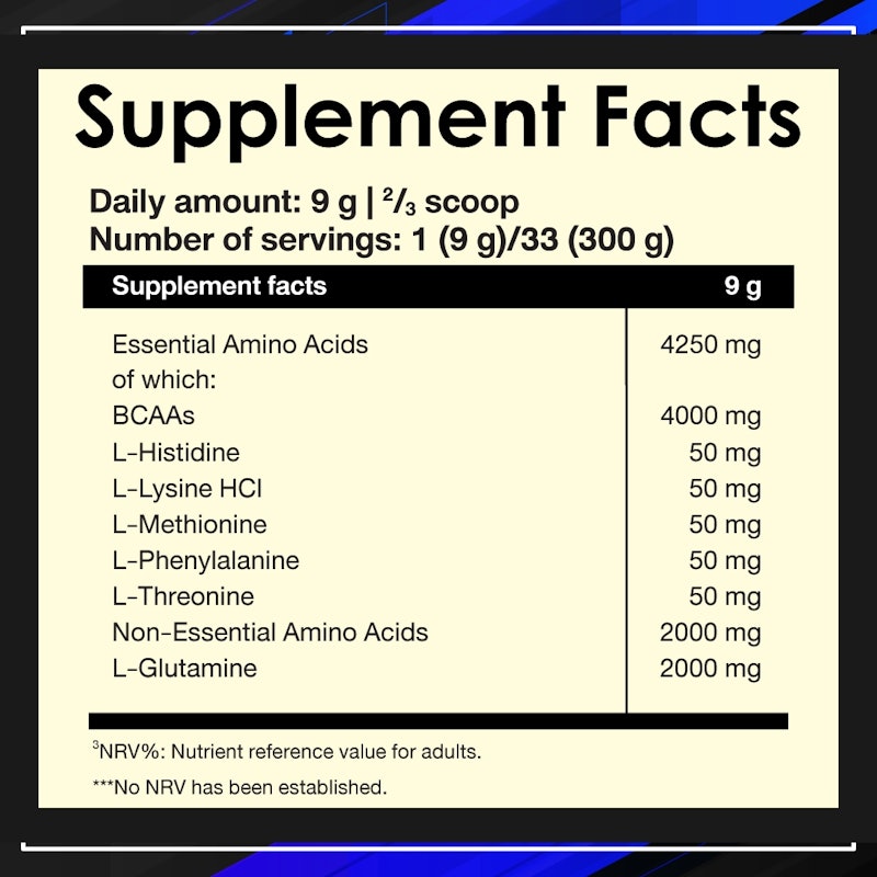 EAA + Glutamine 3