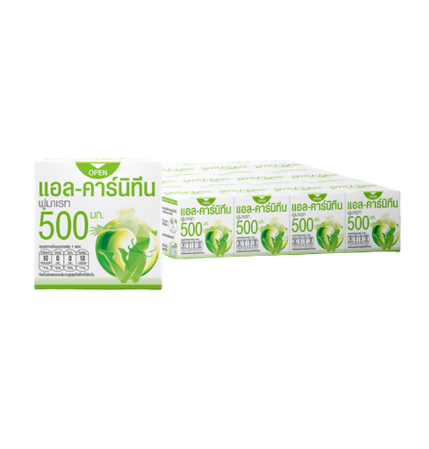 แอลคาร์นิทีน 500 มก. กลิ่นแอปเปิ้ลเขียว 1
