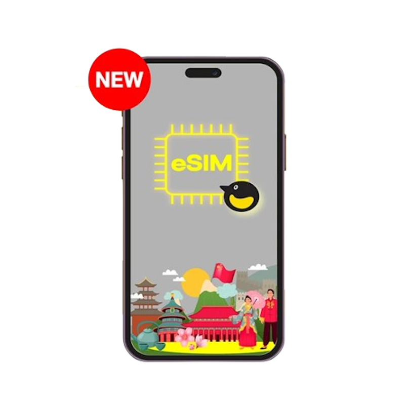 eSIM China 4G High Speed 1