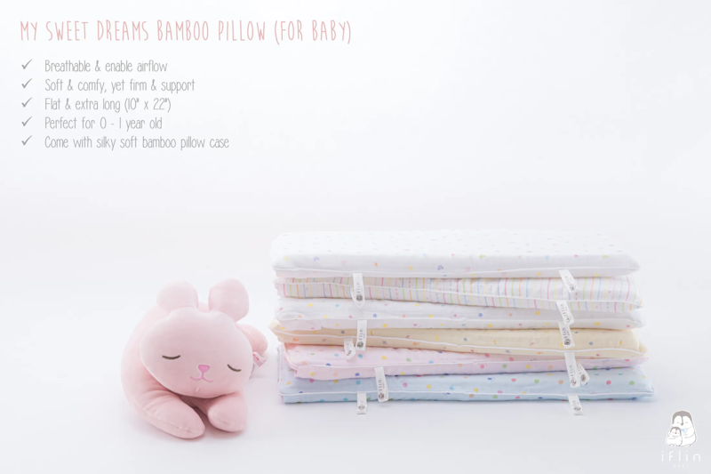 My Sweet Dreams Bamboo Pillow for Baby 4