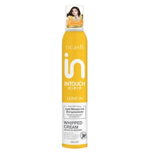มูสวิปครีม Intouch Butter Milk And Honey Whipped Cream Leave In Mousse 1