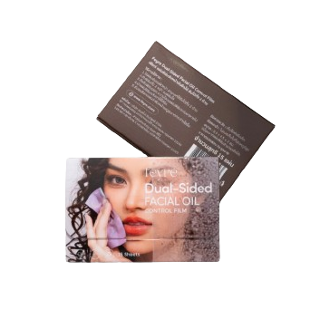แผ่นฟิล์ม ซับหน้ามัน Dual-Sided Oil Control Film 1