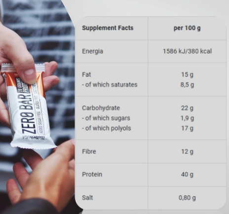 โปรตีนบาร์ Zero Bar Protein Bar Chocolate Coconut 3