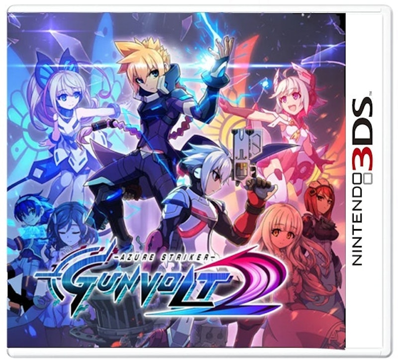 เกมผจญภัย Nintendo 3DS Azure Striker Gunvolt 2 1