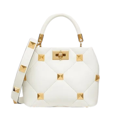กระเป๋า Valentino รุ่น Small Roman Stud The Handle Bag In Nappa