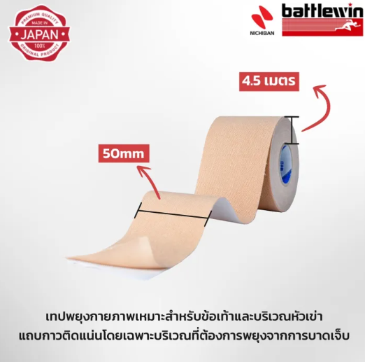 Serapoa Kinesiology Tape Water-Repellent Type เทปกายภาพ 2